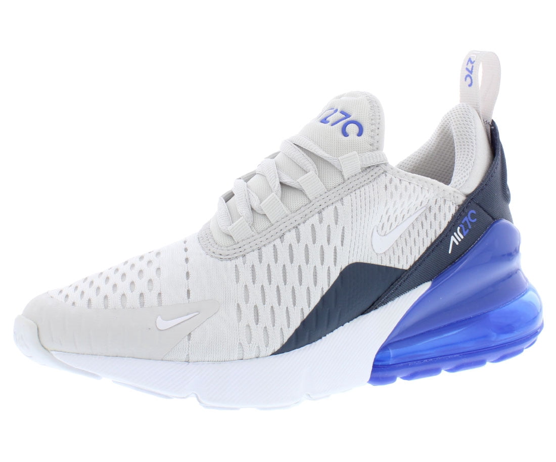 Big Kid's Nike Air Max 270 Vast Grey/White-Hyper Royal (943345 041