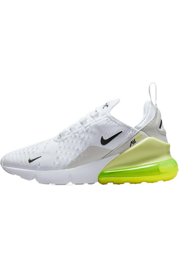 Big Kid's Nike Air Max 270 White/Anthracite-Limelight (943345 123) - 5