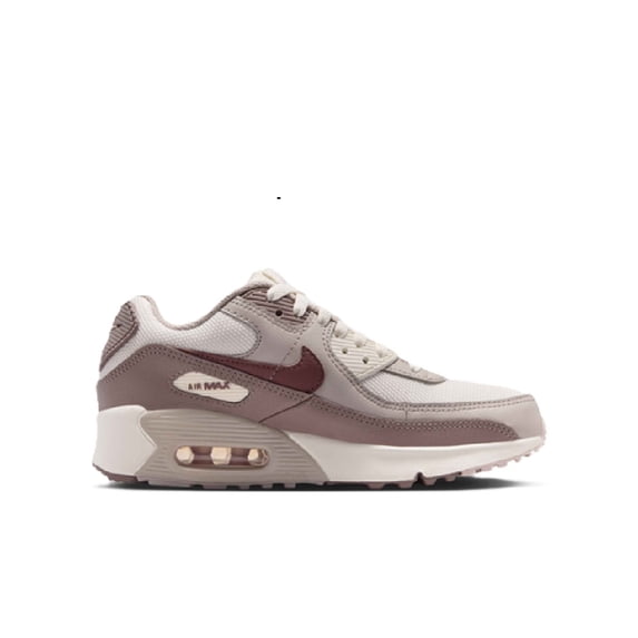 Big Kid's Nike Air Max 90 Mesh Phantom/Tattoo-Moon Particle (IQ0098 003) - 5