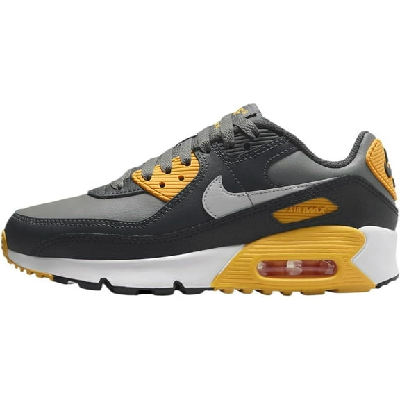 Big Kid's Nike Air Max 90 Smoke Grey/ Lt Smoke Grey (HF6358 004) - 6