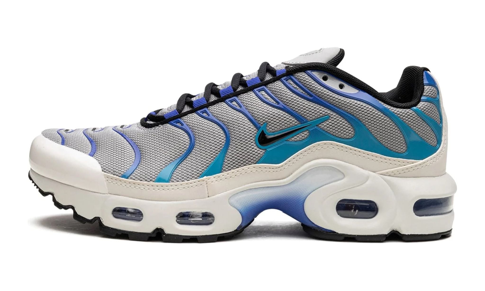 Nike Air Max Plus (GS) CD0609-019 Youth Gray/Blue Running Nike Air Max Plus (GS) CD0609-019 Youth Gray/Blue Running