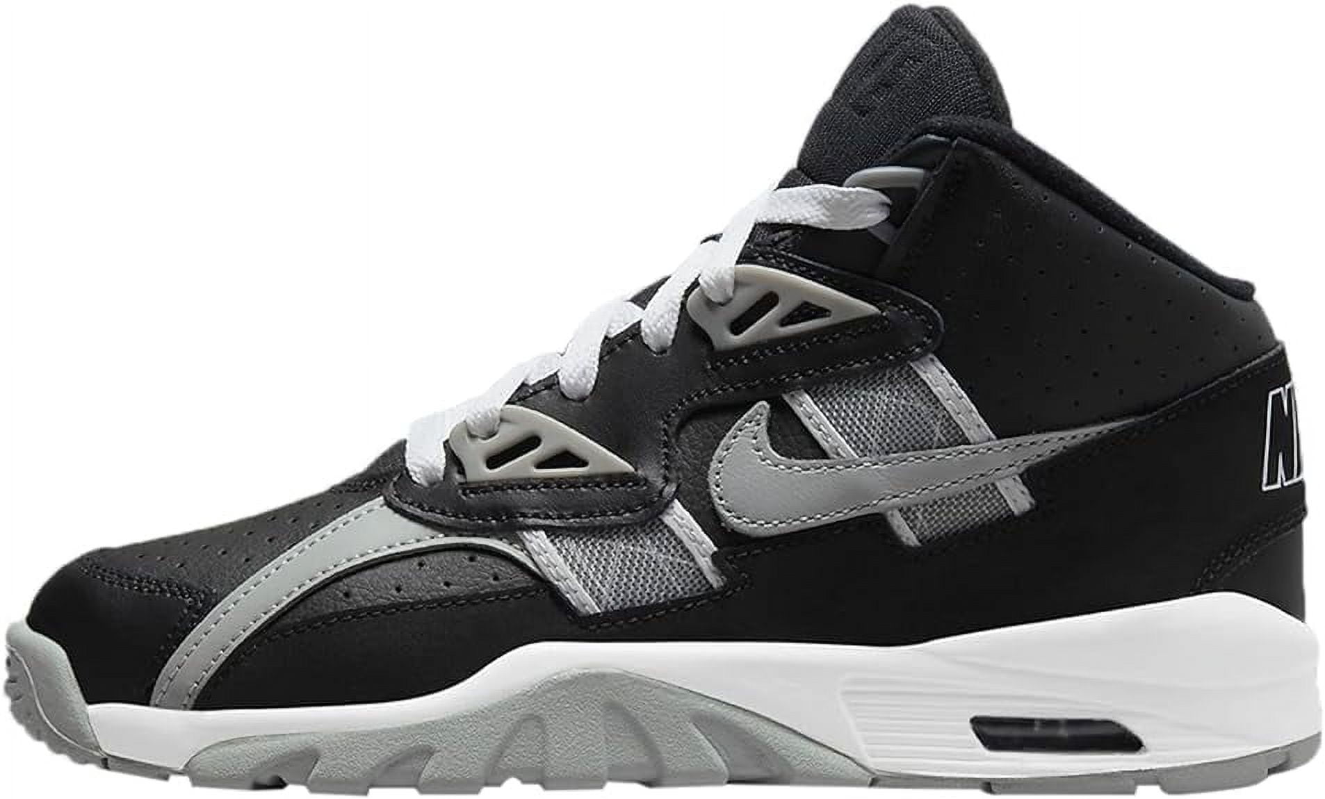 Nike Big Kid’s Air Trainer SC, Black/LT Smoke Grey-Cool Grey, 7
