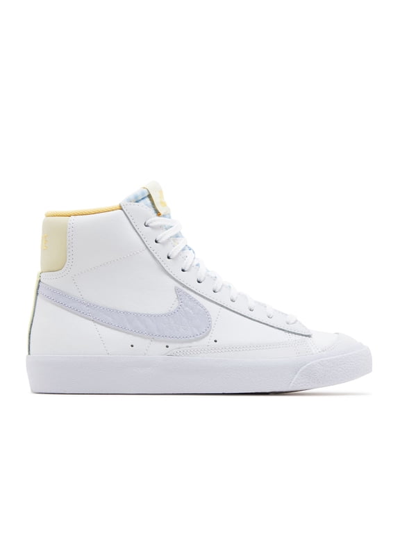 Blazer Mid '77 Vintage Men's Shoes, White/Coconut Milk/Summit White/Oxygen Purple, Size 6.5