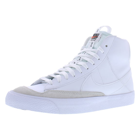 Nike Blazer Mid '77 SE GS Girls Shoes Size 4.5, Color: White/White/White/Black