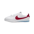 thumbnail image 1 of Nike Cortez Big Kids Shoes, White/Varsity Blue/Varsity Red, 7, 1 of 6