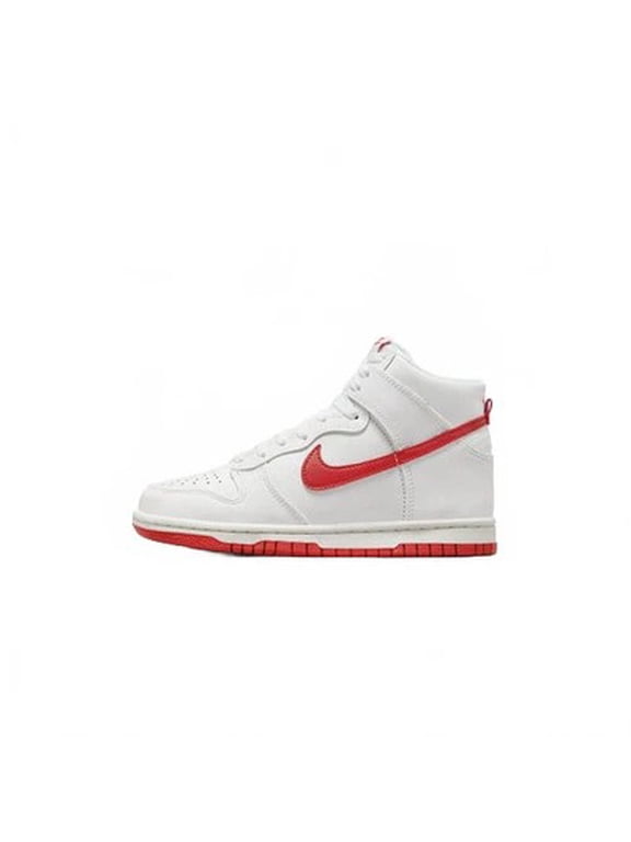 Big Kid's Nike Dunk High 'White Track Red' (DB2179-112) - 4Y