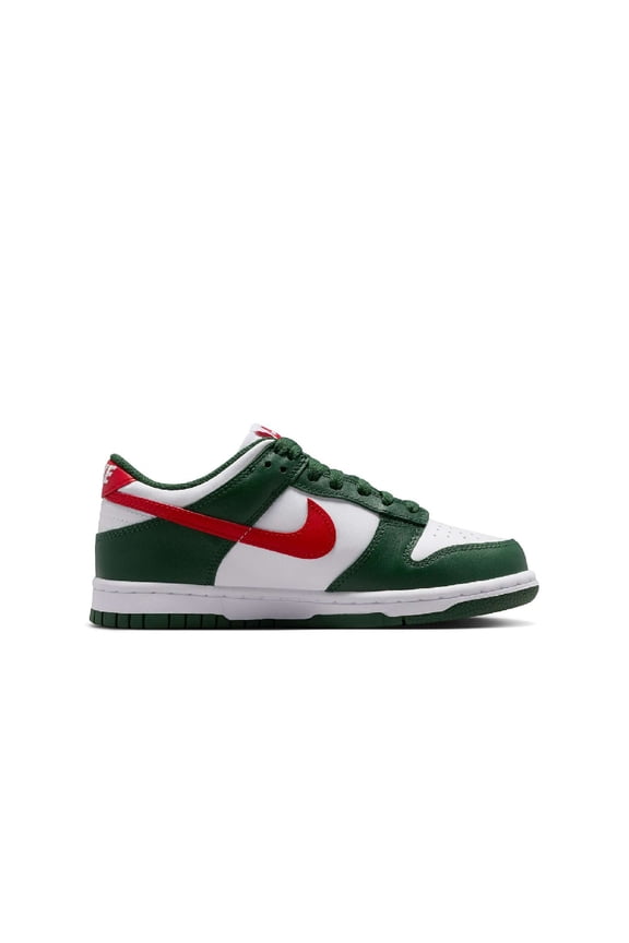 Big Kid's Nike Dunk Low BG FIR/University Red-White (IO7453 323) - 7