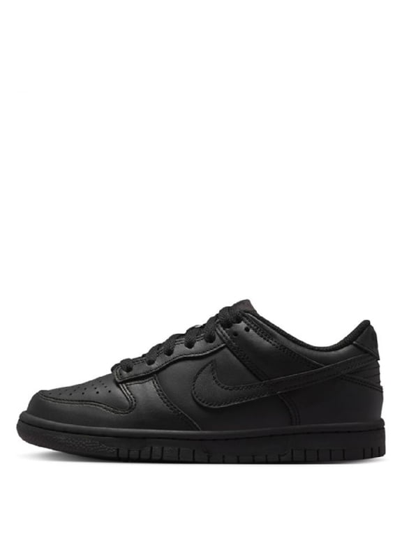 Big Kid's Nike Dunk Low Black/Black-Black (FB9109 009) - 4.5
