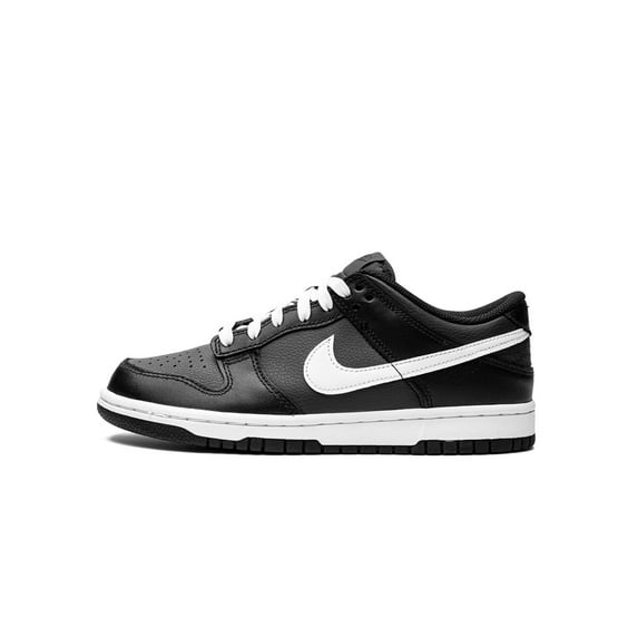 Big Kid's Nike Dunk Low Black/White-Black-White (FD1232 001) - 5.5