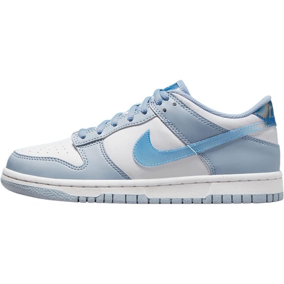 Big Kid's Nike Dunk Low NN KWE Blue Whisper/Wht Hyper Royal (FJ4668 400) - 5.5
