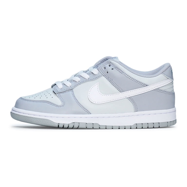 Big Kid's Nike Dunk Low Pure Platinum/White-Wolf Grey (DH9765 001 Big Kid's Nike Dunk Low Pure Platinum/White-Wolf Grey (DH9765 001