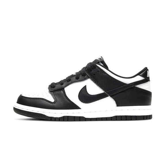 Big Kid's Nike Dunk Low Retro "Panda" White/Black-White (CW1590 100) - 5
