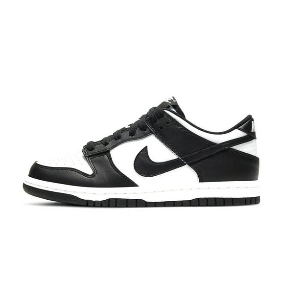 Big Kid's Nike Dunk Low Retro "Panda" White/Black-White (CW1590 100) - 5