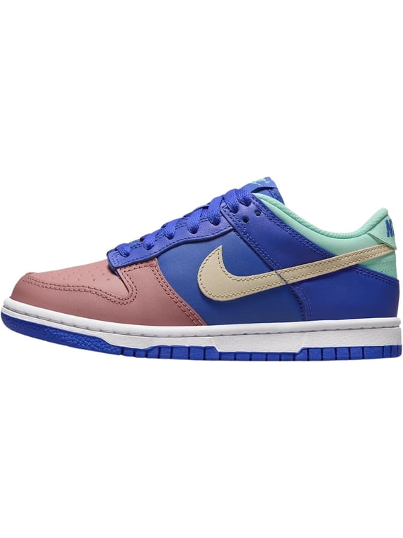 Big Kid's Nike Dunk Low SE "Salmon Toe" Hyper Ryl/Sandrift (DZ2873 400) - 6.5