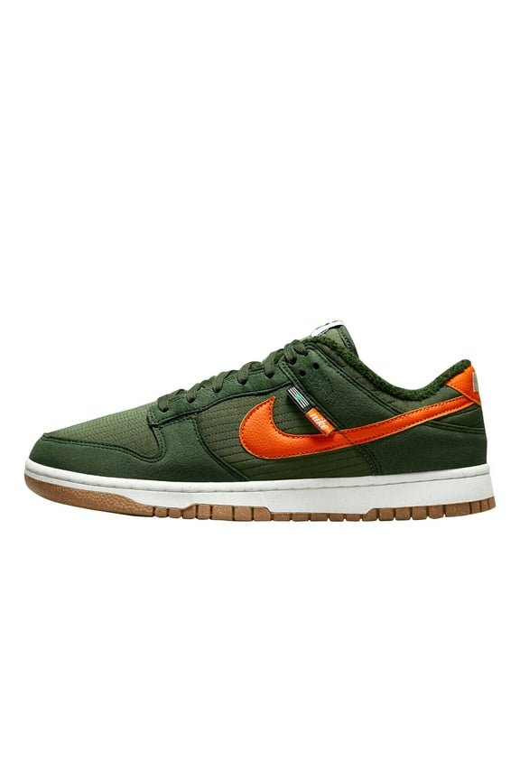 Big Kid's Nike Dunk Low SE Sequoia/Orange-Medium Olive (DC9561 300) - 5