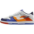 thumbnail image 1 of Big Kid's Nike Dunk Low SE White/White-Light Silver (FQ7674 100) - 7, 1 of 1