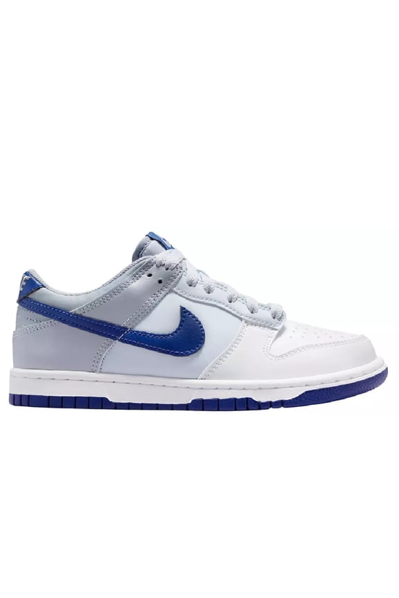 Big Kid's Nike Dunk Low Summit White/Deep Royal (IU7766 133) - 6.5