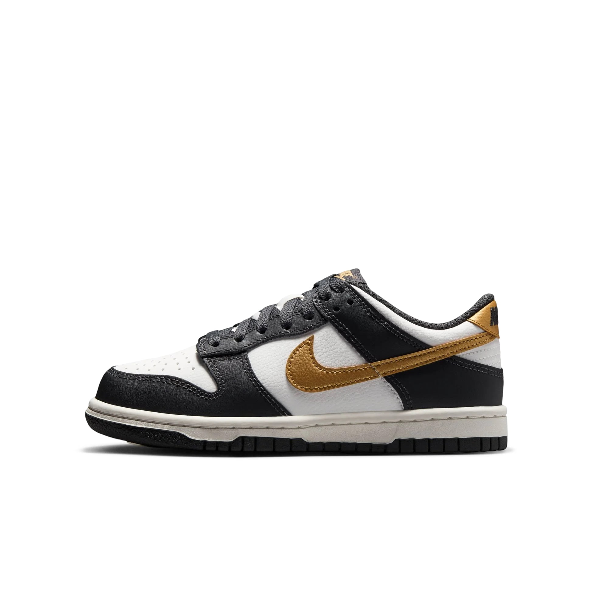 Nike Dunk Low Retro 'Panda' Black/White Leather PS Size 13c