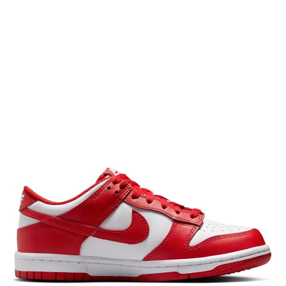 Big Kid's Nike Dunk Low White/University Red (FB9109 119) - 5.5