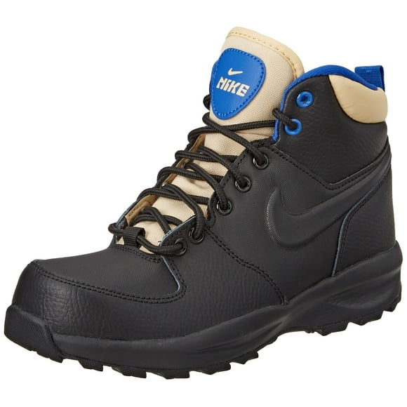 Big Kid's Nike Manoa LTR Black/Black-Sesame-Game Royal (BQ5372 003) - 7