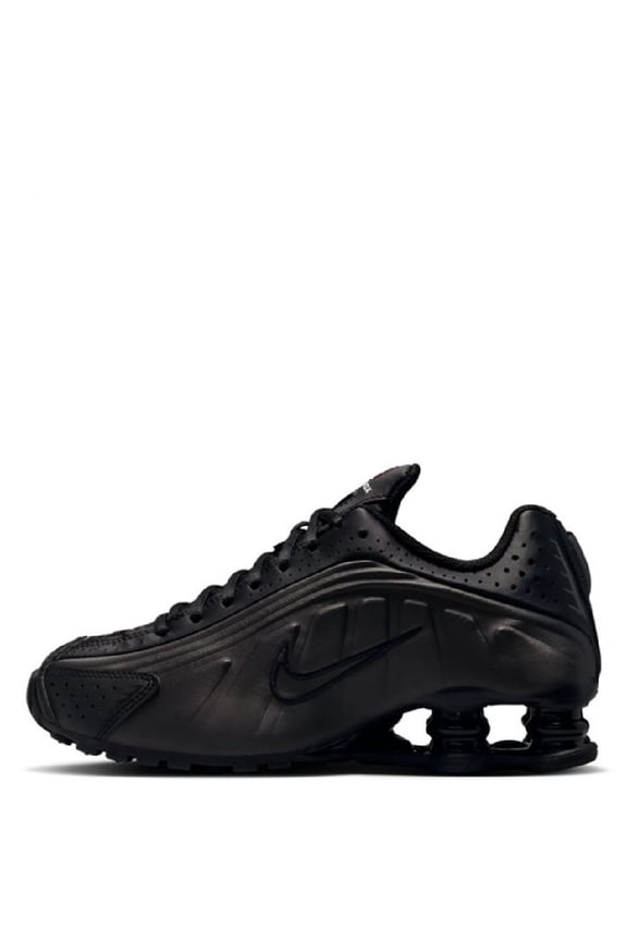 Shox R4 Youth Size 7 Women's Size 8.5 Black Athletic Shoes CW2626 003