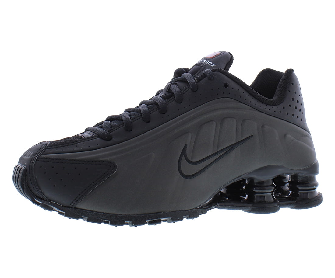 Nike Shox R4 GS Boys Shoes Size 7, Color: Black/Black/Black