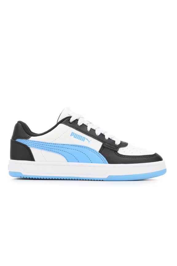 Big Kid's Puma Black-Team Light Blue-Puma White - 5.5