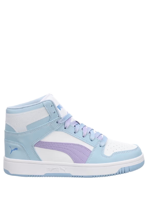 Big Kid's Puma Rebound Layup Parfumee JR Haute Tropic-Violet-Blue (403932 01) - 6.5