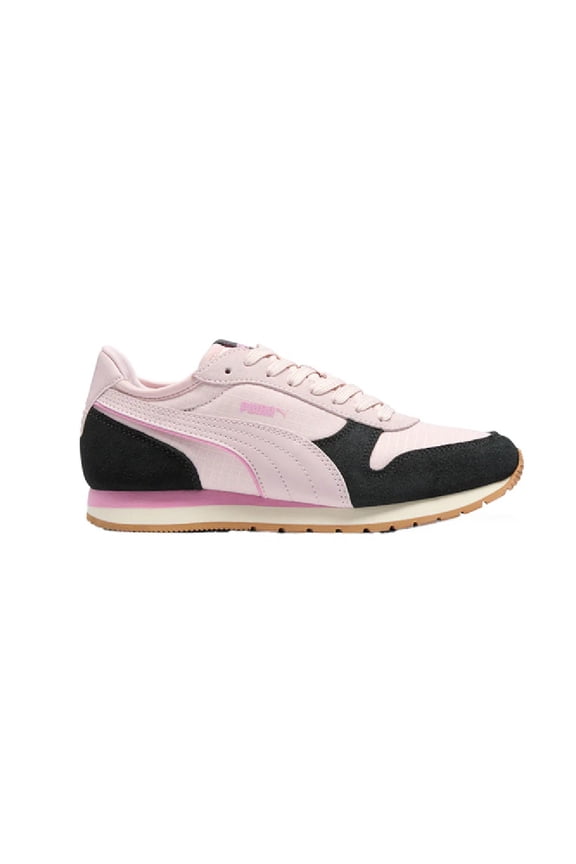 Big Kid's Puma ST Miler JR Islnd Pnk-Mavd Out-Puma Blck (400803 05) - 5