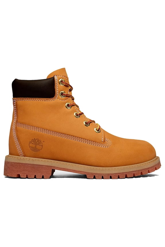 Big Kid's Timberland 6 In Premium Boot Wheat (TB112909 713) - 5.5