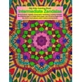 thumbnail image 1 of Big Kids Coloring Books Big Kids Coloring Book: Intermediate Zendalas (Zentangled Mandalas - Single Pages for Markers and Paints), Book 26, (Paperback), 1 of 1