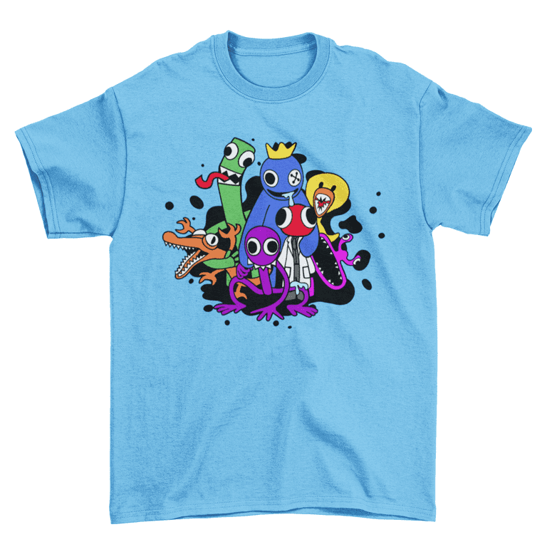 The Better Tee, Big Kids Cotton Graphic Unisex T-Shirt, Rainbow