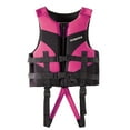 thumbnail image 1 of Big Kids Swim Vest 5-6 Years Toddler Life Jacket Kids Hydroprene Life Vest, USCG Approved Type III Life Vest for Kids Weighing 5090lbs, Great for Pool, Beach, Boat, & More #Hot Pink, 1 of 4