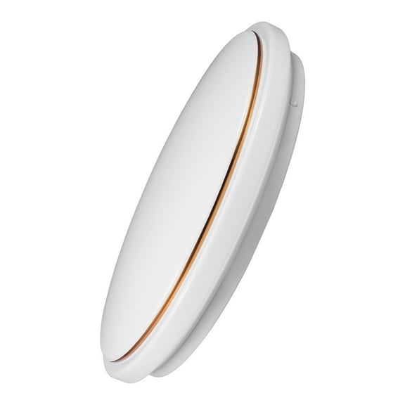 Modern Round LED Ceiling Fan Light Cover Shell White PVC Home Lighting Accessory Replacement Part