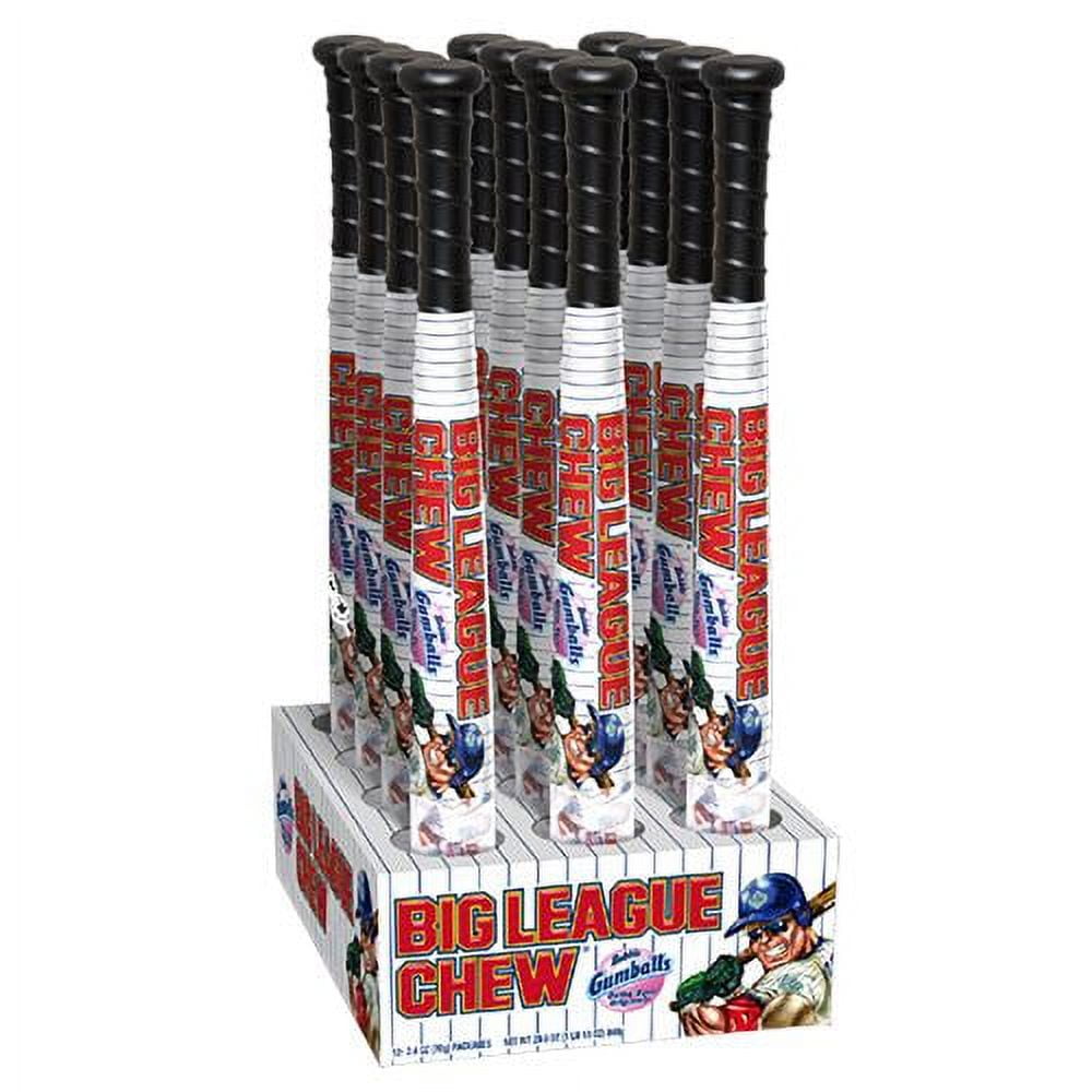 Big League Chew Baseball Bat with Gumballs 2.9 oz.