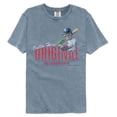 thumbnail image 1 of Big League Chew Outta Here Original Blue Jean Adult Comfort Color T-Shirt 2Xl, 1 of 2