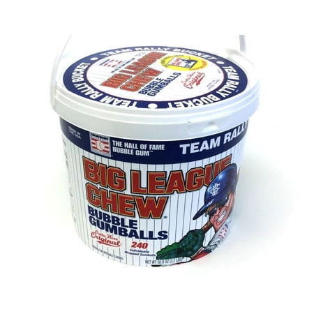 Big League Team Rally Bucket 240 Individually Wrapped Gumballs Net Wt. 50.8 oz - Pack Of 1