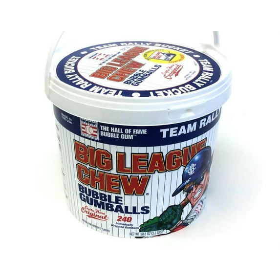 Big League Team Rally Bucket 240 Individually Wrapped Gumballs Net Wt. 50.8 oz - Pack Of 1
