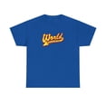 thumbnail image 1 of Big Leagues Flame World Industries 2000s Skateboard Vintage Classic TShirt Print - Royal / S, 1 of 5