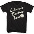 thumbnail image 1 of Big Lebowski Bowling Team Black Adult T-Shirt 4Xlt, 1 of 2