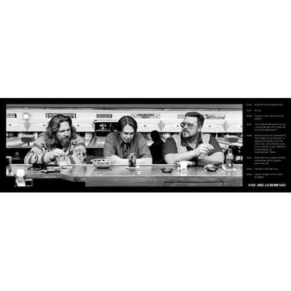 Big Lebowski Element Poster (36 x 24)