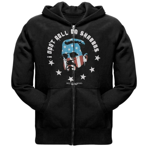 Big Lebowski - Roll On Shabbas Zip Hoodie - Medium