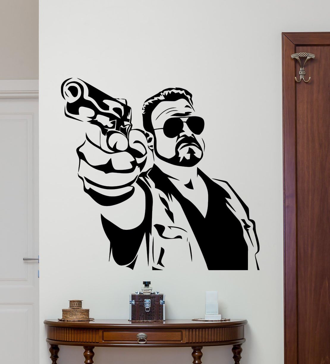 Big Lebowski Wall Decal Cinema Vinyl Sticker Movie Wall Art Design