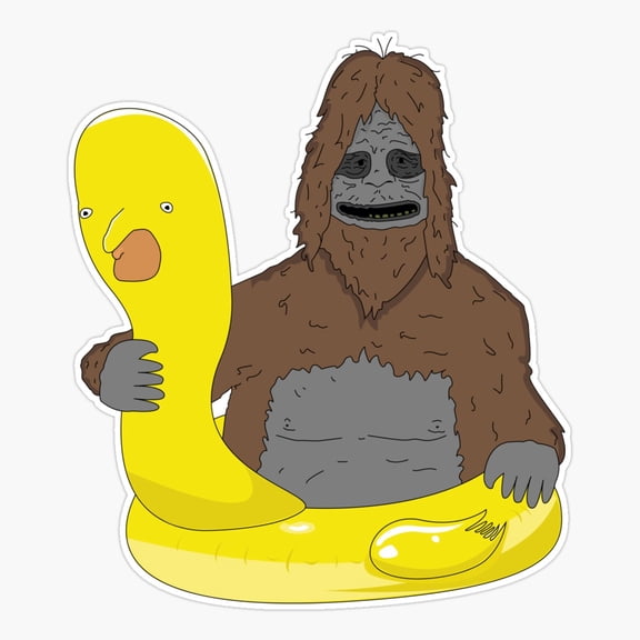 Big Lez Show Choomah Pool Swim Vinyl Decal Sticker