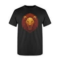 thumbnail image 1 of Big Lion Head Graphic T-Shirt Men -Image by Shutterstock, Male Large, 1 of 2