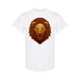 thumbnail image 1 of Big Lion Head Graphic T-Shirt Men -Image by Shutterstock, Male x-Large, 1 of 2