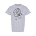thumbnail image 1 of Big Lion With Mane T-Shirt Men -Image by Shutterstock, Male Medium, 1 of 2