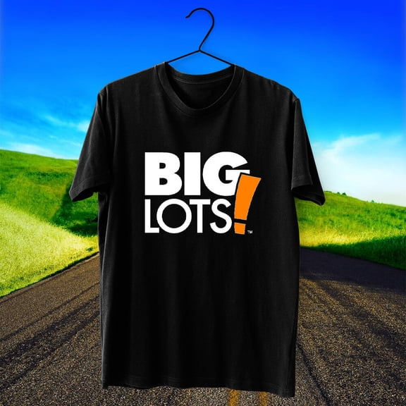 Big Lots Supermarket Logo Cotton T-Shirt Size S - 5XL
