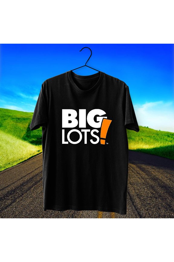 Big Lots Supermarket Logo Cotton T-Shirt Size S - 5XL