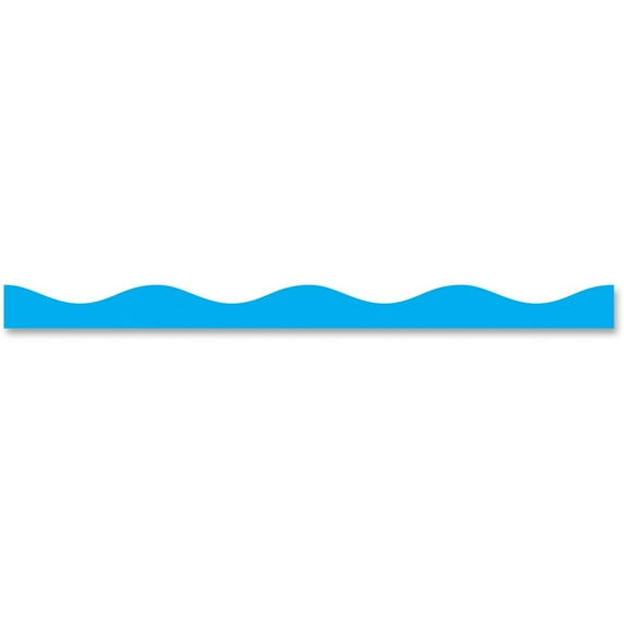 Ashley Big Decorative Magnetic Border, Blue, 6 / Pack (Quantity)